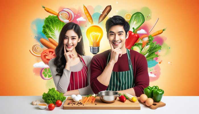 آموزشی غذای سالم درست کردن