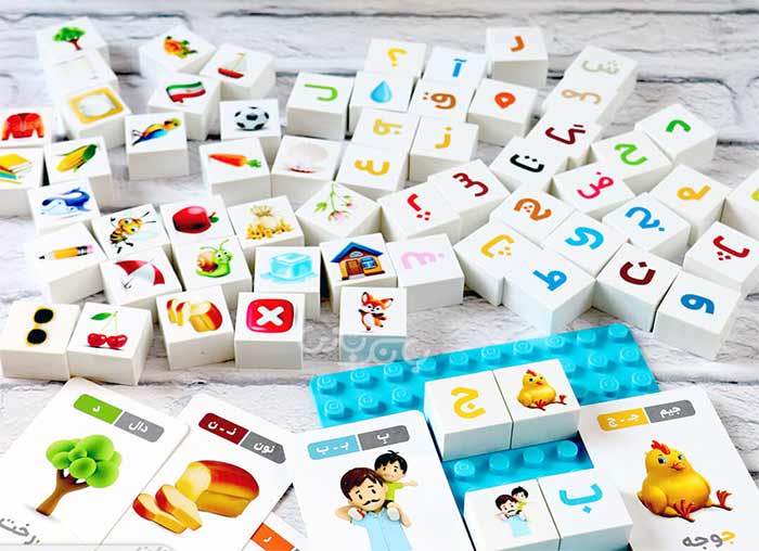 آموزش الفبا به کودکان با بازی حسی 