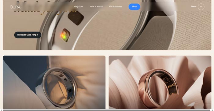 پلتفرم‌ خارجی oura