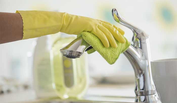 تمیزکاری شیرآلات