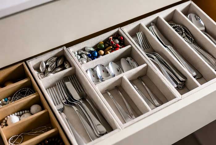 ساماندهی کشوها بصورت مرتب